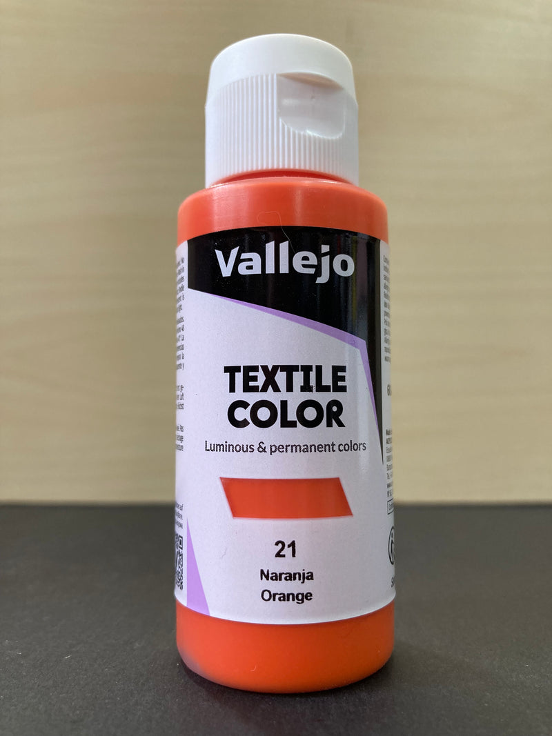 Textile Color - 紡織品色彩, 布料水性漆  & 輔助劑 (適合棉布/亞麻布使用) 60 ml