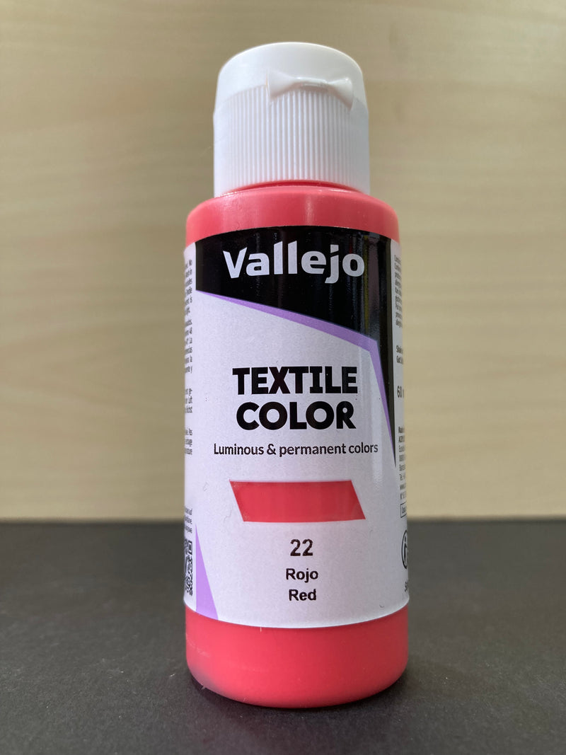 Textile Color - 紡織品色彩, 布料水性漆  & 輔助劑 (適合棉布/亞麻布使用) 60 ml