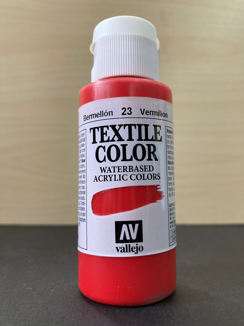 Textile Color - 紡織品色彩, 布料水性漆  & 輔助劑 (適合棉布/亞麻布使用) 60 ml