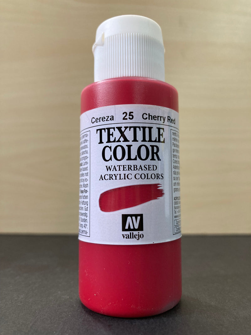 Textile Color - 紡織品色彩, 布料水性漆  & 輔助劑 (適合棉布/亞麻布使用) 60 ml