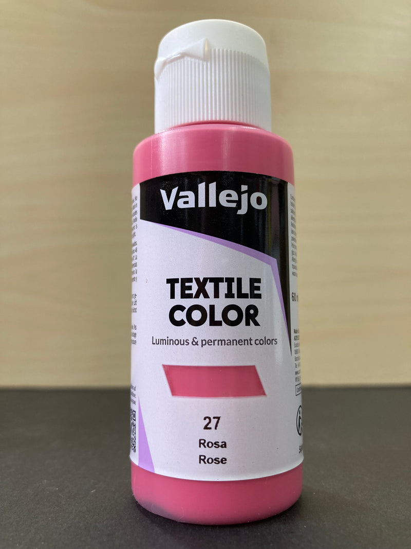 Textile Color - 紡織品色彩, 布料水性漆  & 輔助劑 (適合棉布/亞麻布使用) 60 ml