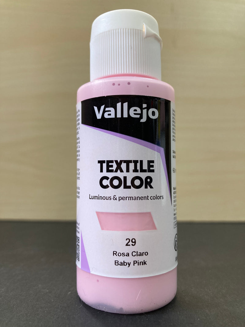 Textile Color - 紡織品色彩, 布料水性漆  & 輔助劑 (適合棉布/亞麻布使用) 60 ml