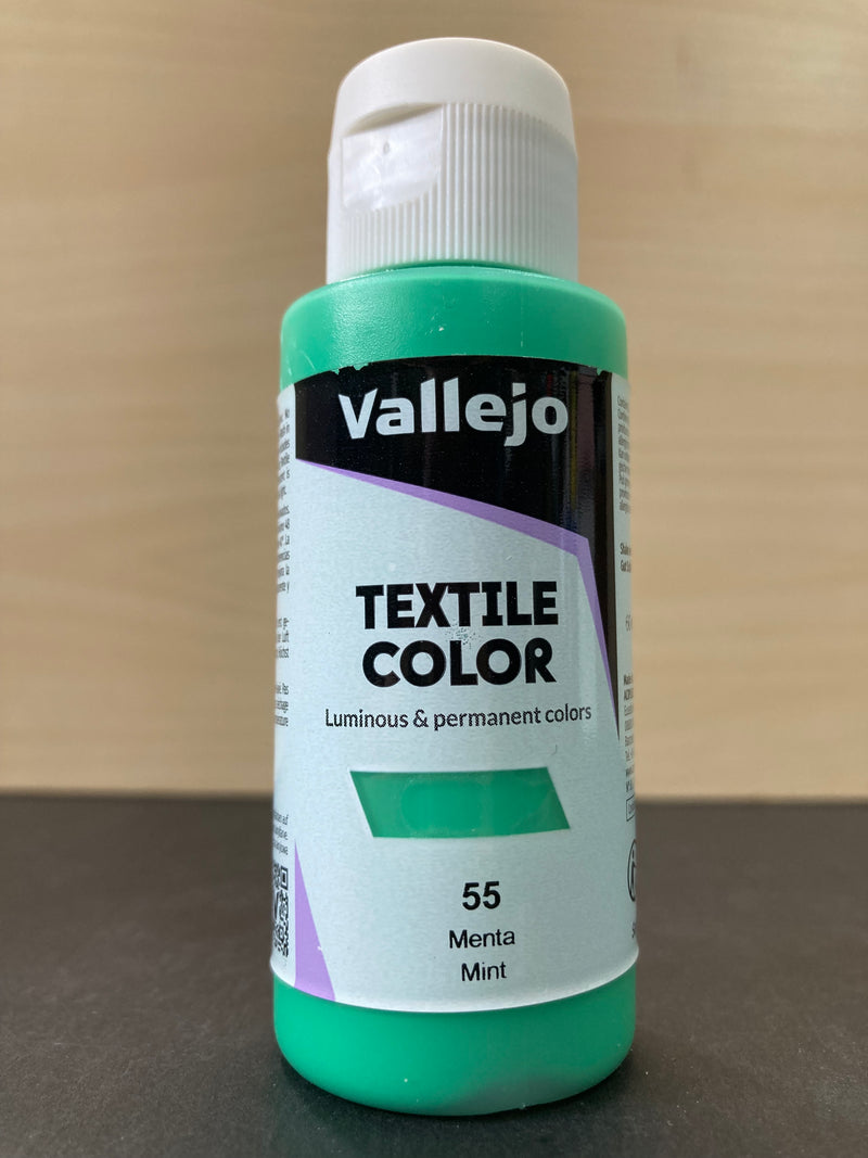 Textile Color - 紡織品色彩, 布料水性漆  & 輔助劑 (適合棉布/亞麻布使用) 60 ml