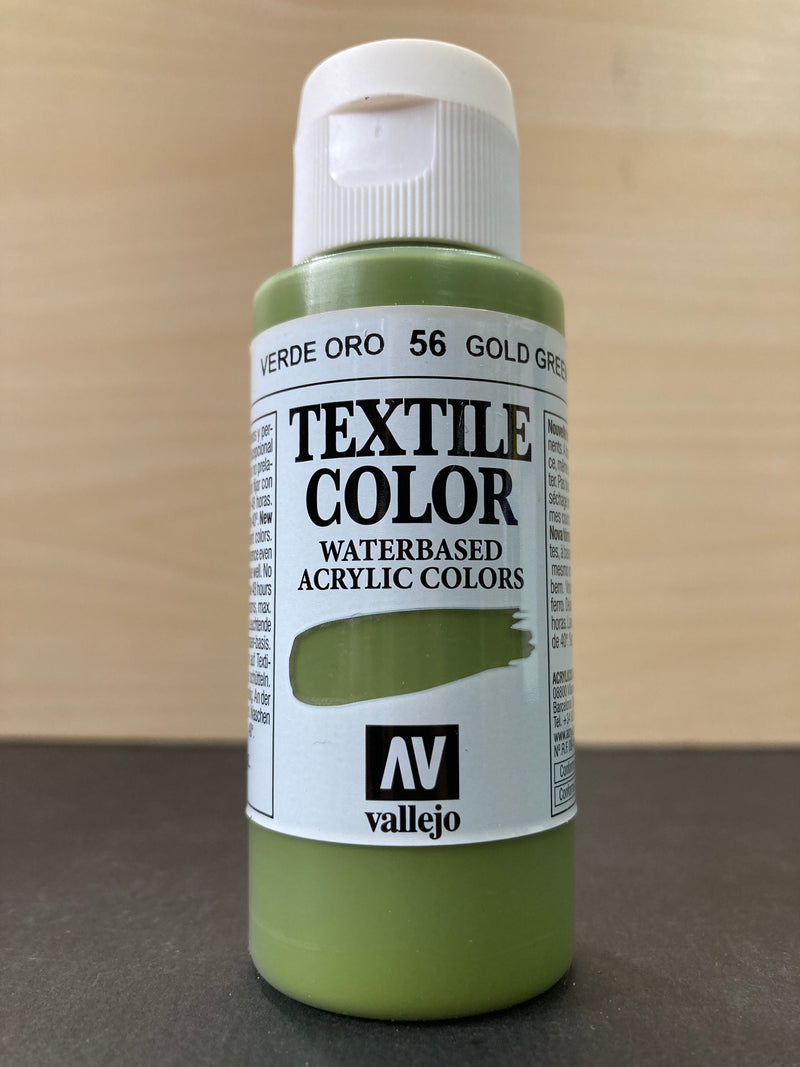 Textile Color - 紡織品色彩, 布料水性漆  & 輔助劑 (適合棉布/亞麻布使用) 60 ml