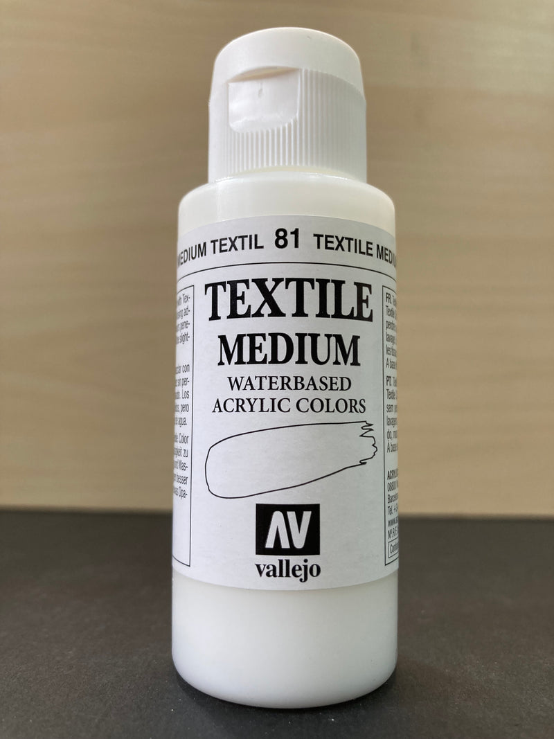 Textile Color - 紡織品色彩, 布料水性漆  & 輔助劑 (適合棉布/亞麻布使用) 60 ml