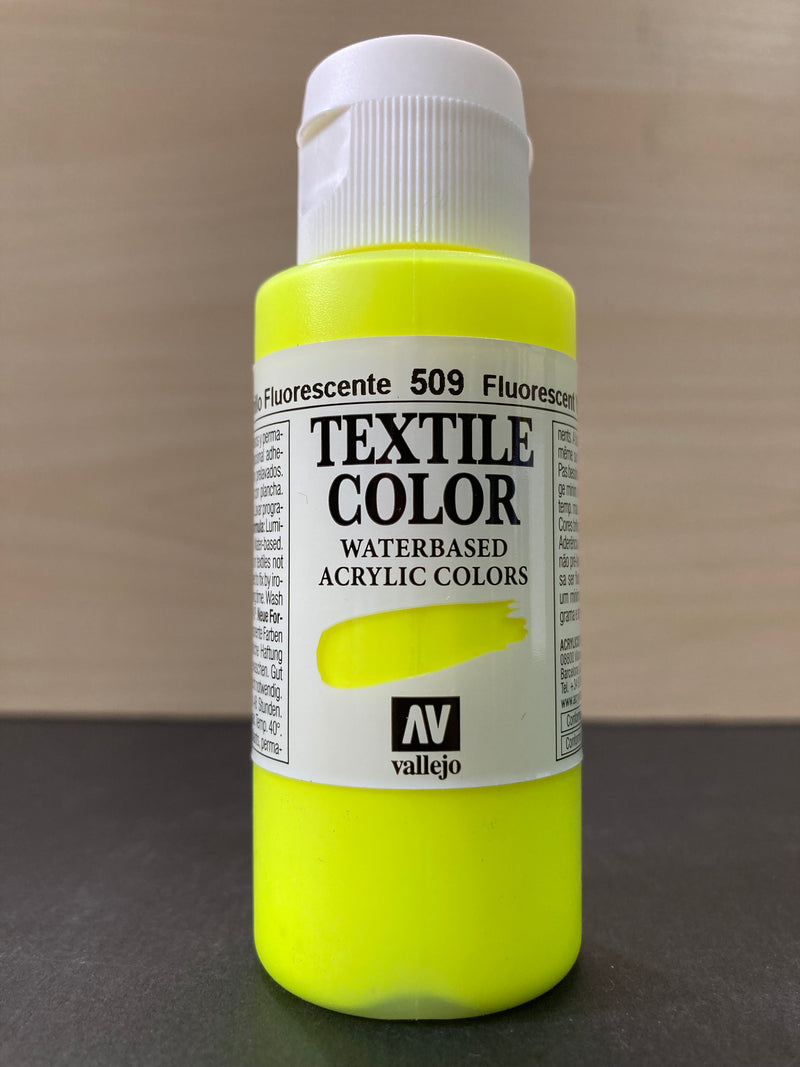 Textile Color - 紡織品色彩, 布料水性漆  & 輔助劑 (適合棉布/亞麻布使用) 60 ml