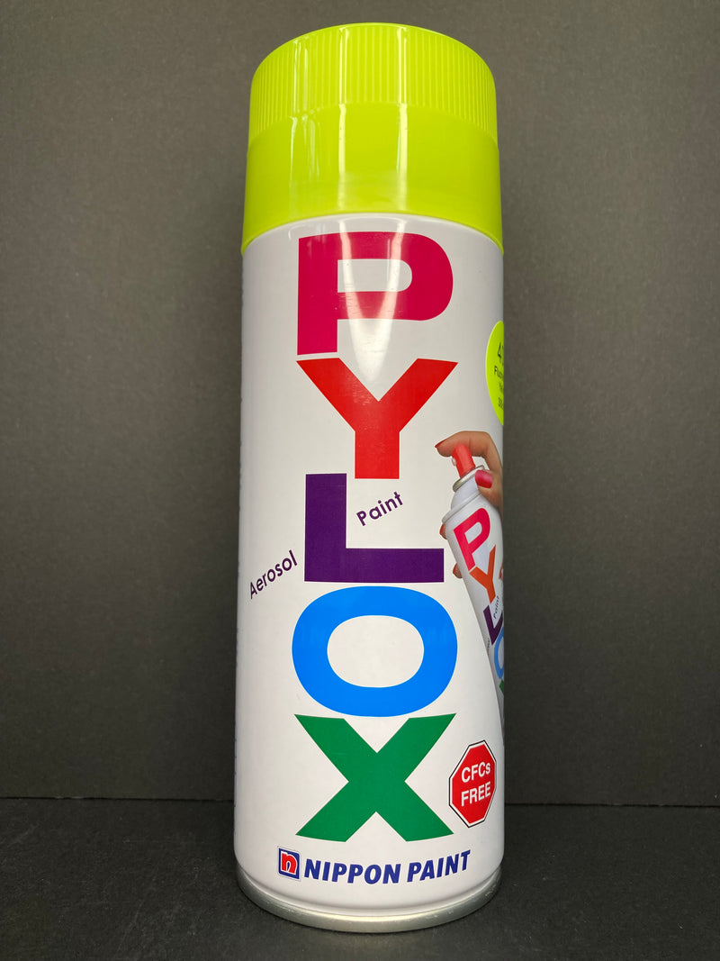 PYLOX Aerosol Spray Paint Fluorescent Colours Series - 立邦派樂士螢光色手噴漆