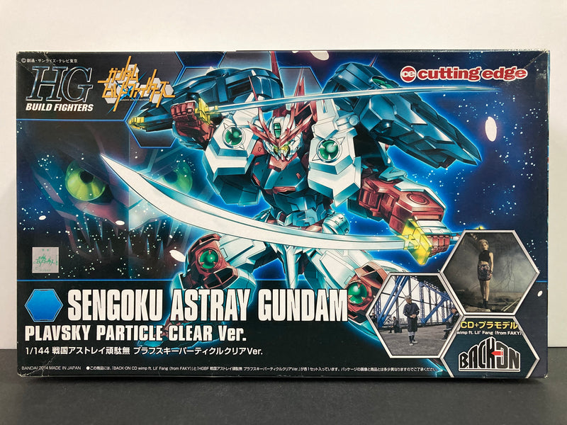 HGBF 1/144 Sengoku Astray Gundam Plavsky Particle Clear Version - BACK-ON x Gundam Build Fighters Version