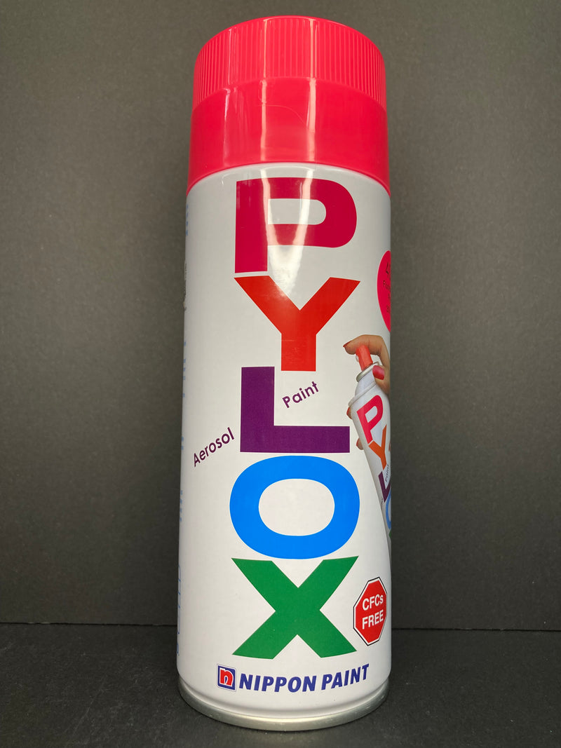 PYLOX Aerosol Spray Paint Fluorescent Colours Series - 立邦派樂士螢光色手噴漆