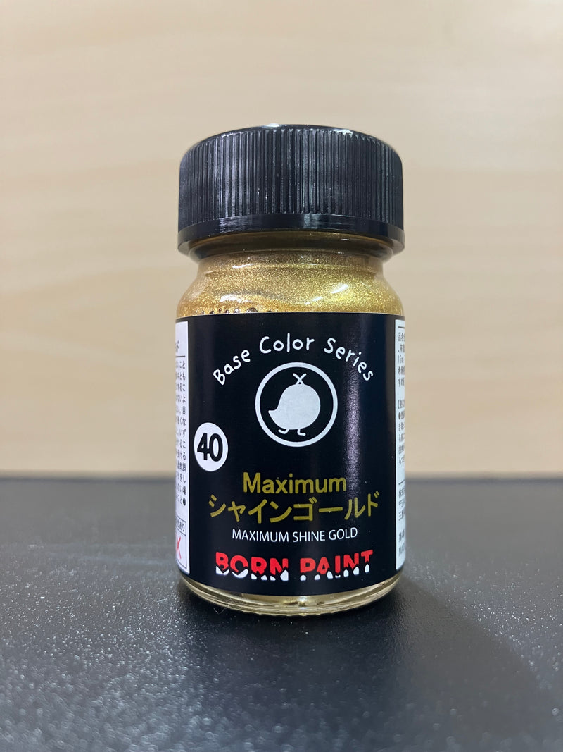 No. 40 Maximum Shine Gold [油性塗料 - 極致閃耀金] (Maximum シャインゴールド) 15 ml