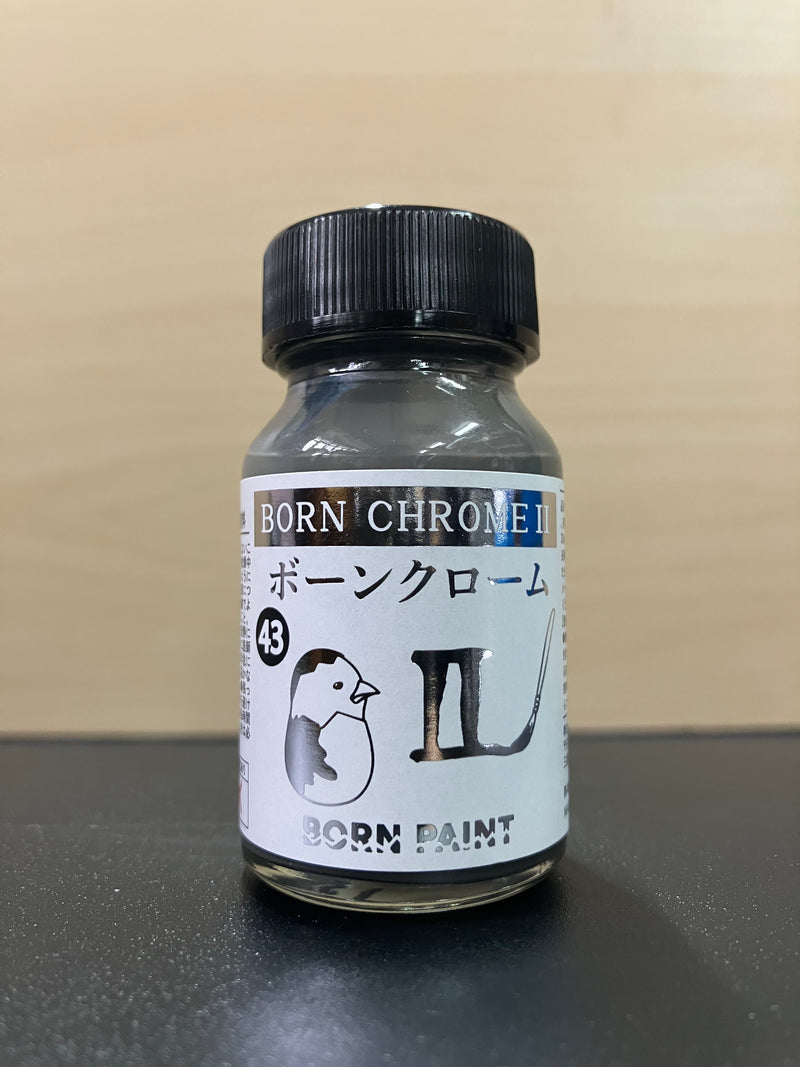 No. 43 Born Chrome II [電鍍 - 鍍鉻 II] (ボーンクローム Ⅱ) 30 ml