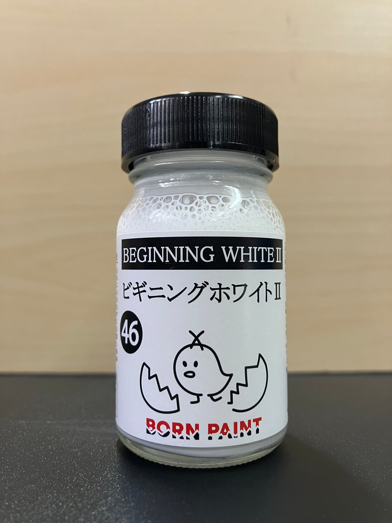 No. 46 Beginning White II [高光純白色 - 底漆] (ビギニングホワイト Ⅱ) 50 ml