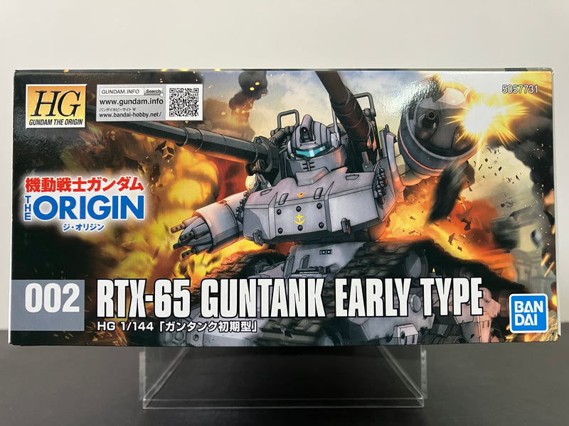 HGGTO 1/144 No. 002 RTX-65 Guntank Early Type E.F.S.F. Long-Range Support Mobile Suit [太空坦克 初期型]