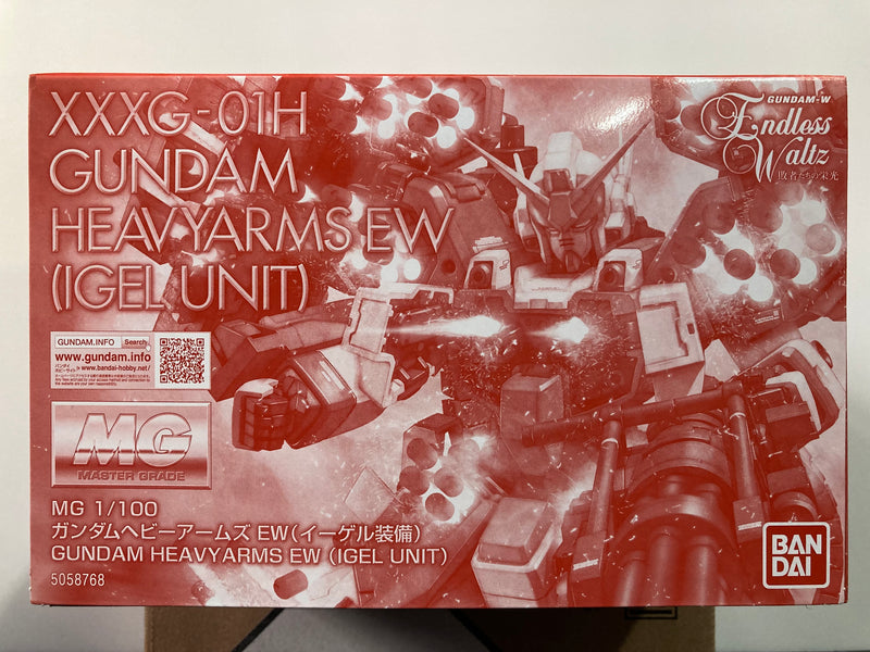 MG 1/100 XXXG-01H Gundam Heavyarms EW (Igel Unit)