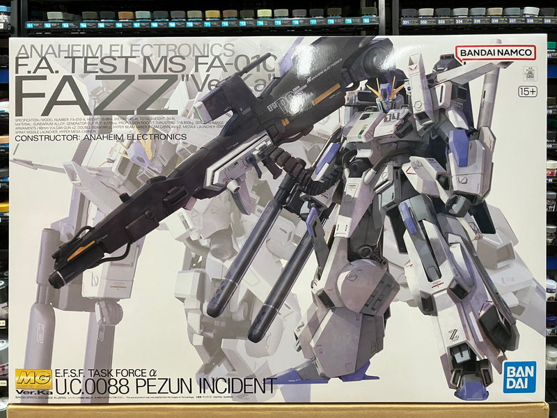MG 1/100 Anaheim Electronics F.A. Test MS FA-010A Fazz E.F.S.F. Task Force α Version Ka