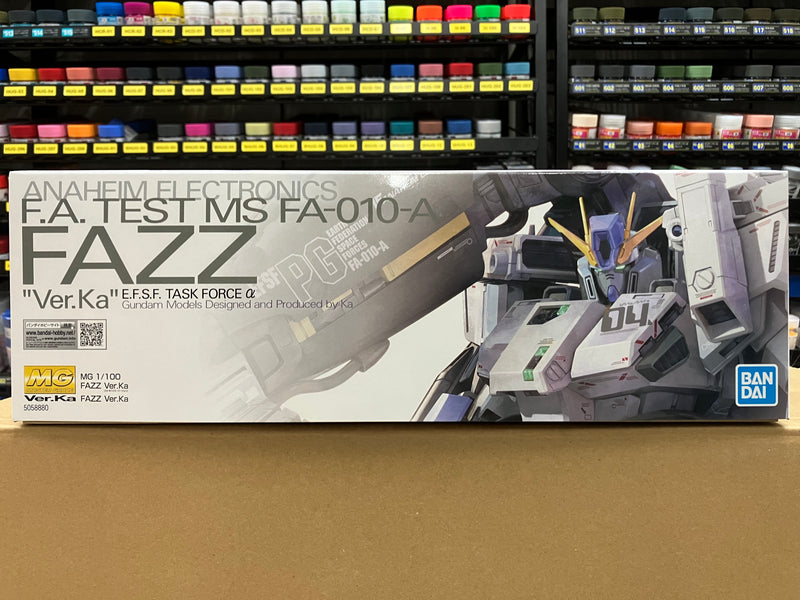 MG 1/100 Anaheim Electronics F.A. Test MS FA-010A Fazz E.F.S.F. Task Force α Version Ka