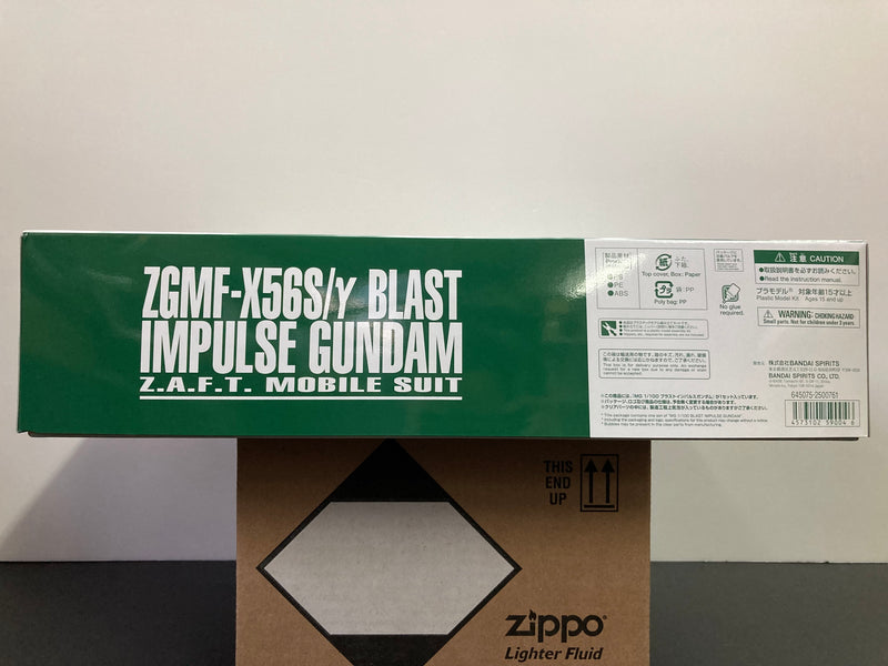 MG 1/100 ZGMF-X56S/γ Blast Impulse Gundam Z.A.F.T. Mobile Suit