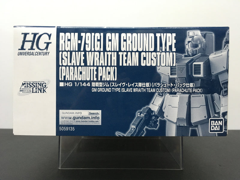 HGUC 1/144 RGM-79[G] GM Ground Type (Slave Wraith Team Custom) (Parachute Pack)