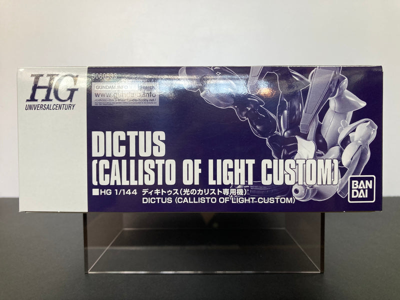 HGUC 1/144 Dictus (Callisto of Light Custom)