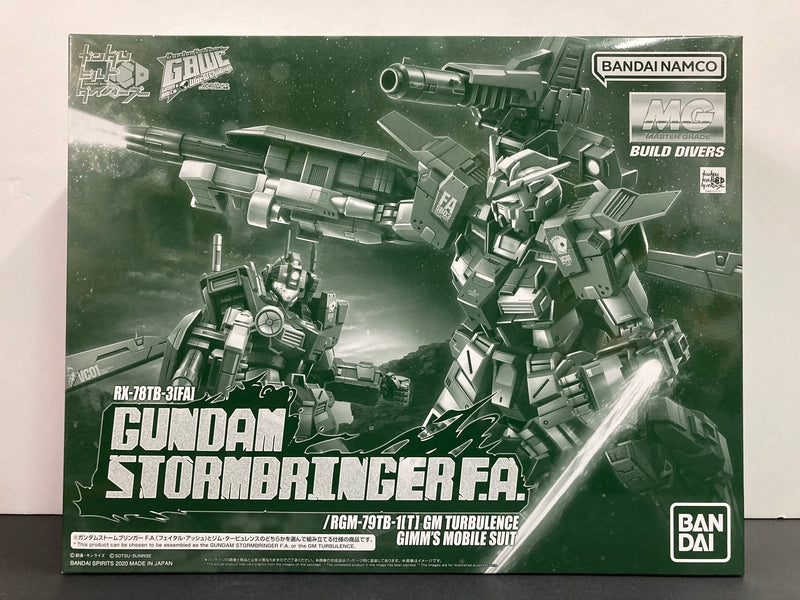 MG 1/100 RX-78TB-3 [FA] Gundam Stormbringer F.A. / RGM-79TB-1 [T] GM Turbulence Gimm's Mobile Suit