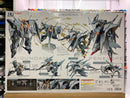 HGUC 1/144 No. 000 RX-105 Xi Gundam VS RX-104FF Penelope Funnel Missile Effect Set