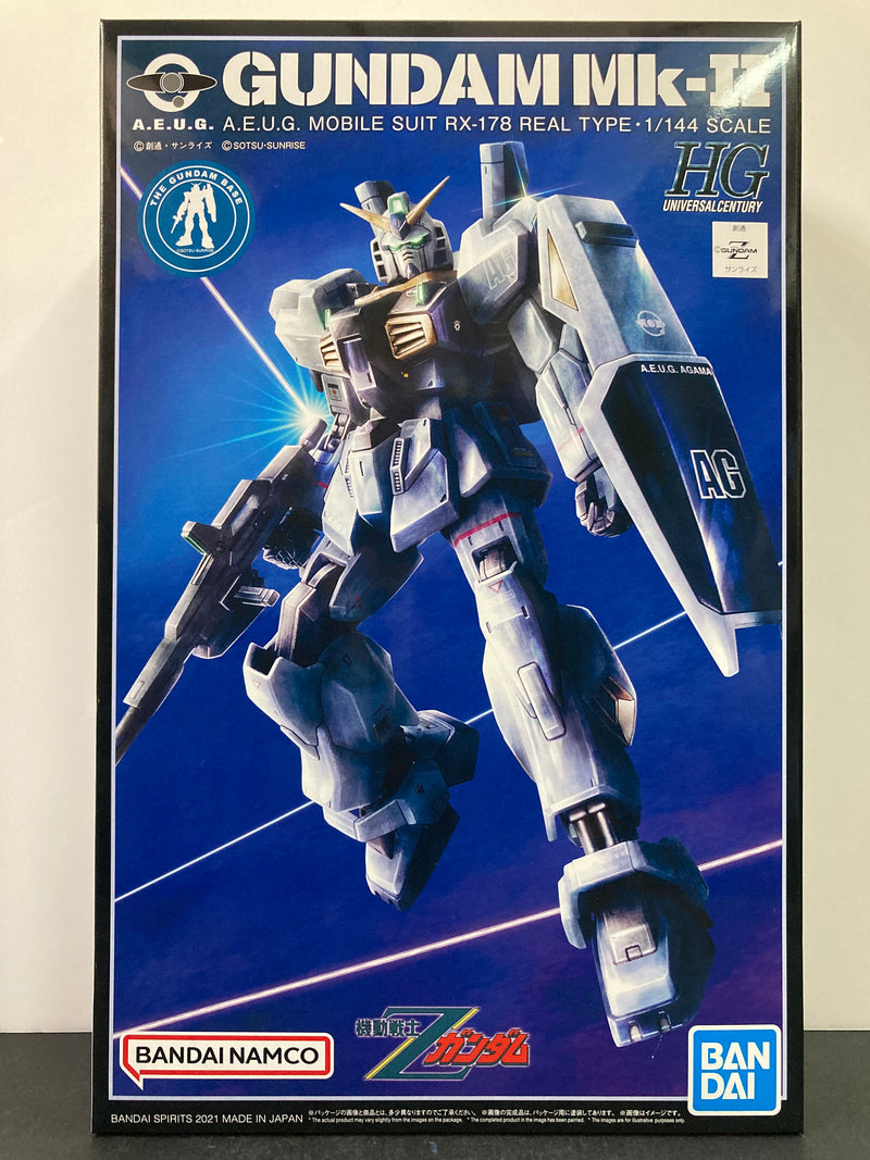 The Gundam Base Japan HGUC 1/144 A.E.U.G. Mobile Suit RX-178 Gundam Mk-II 21st Century Real Type Version