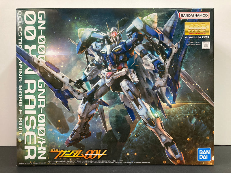 MG 1/100 GN-0000 + GNR-010/XN 00 XN Raiser Celestial Being Mobile Suit