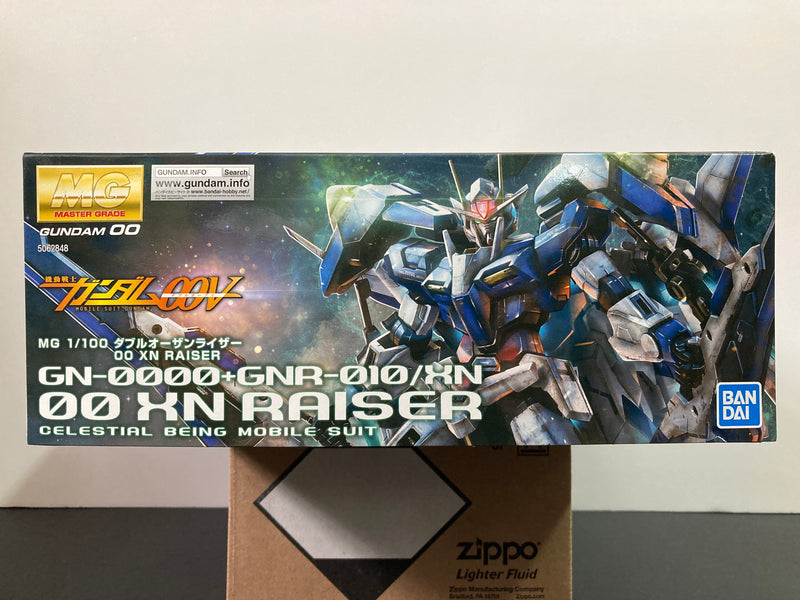 MG 1/100 GN-0000 + GNR-010/XN 00 XN Raiser Celestial Being Mobile Suit