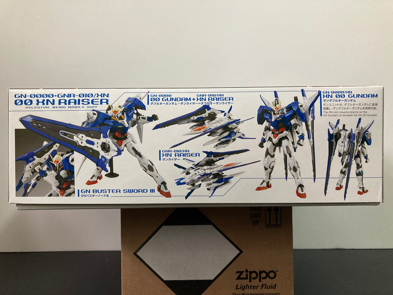 MG 1/100 GN-0000 + GNR-010/XN 00 XN Raiser Celestial Being Mobile Suit