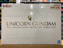 PG 1/60 RX-0 Unicorn Gundam Full Psycho-Frame Prototype Mobile Suit