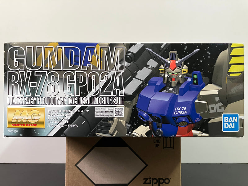MG 1/100 Gundam RX-78 GP02A U.N.T. Spacy Prototype Tactical Mobile Suit [高達 GP02A]
