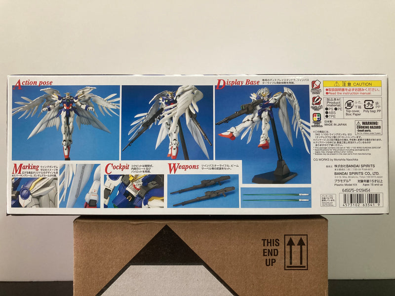 MG 1/100 Wing Gundam Zero Mobile Suit XXXG-00W0