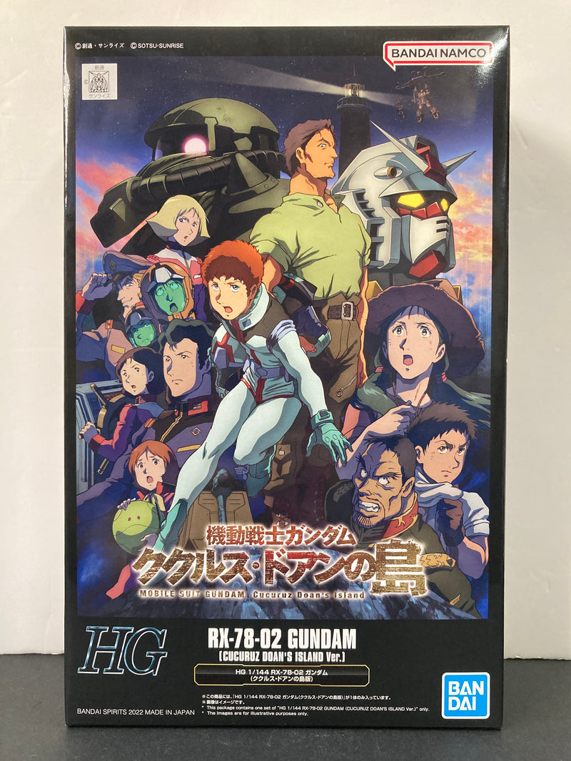 HGGTO 1/144 RX-78-02 Gundam Cucuruz Doan's Island Version