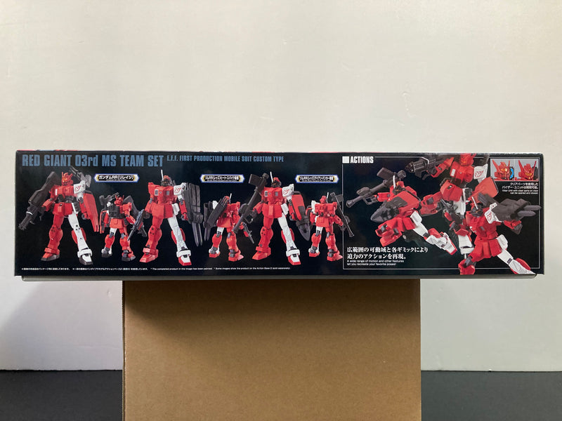 HGUC 1/144 Red Giant 03rd MS Team Set E.F.F. First Production Mobile Suit Custom Type