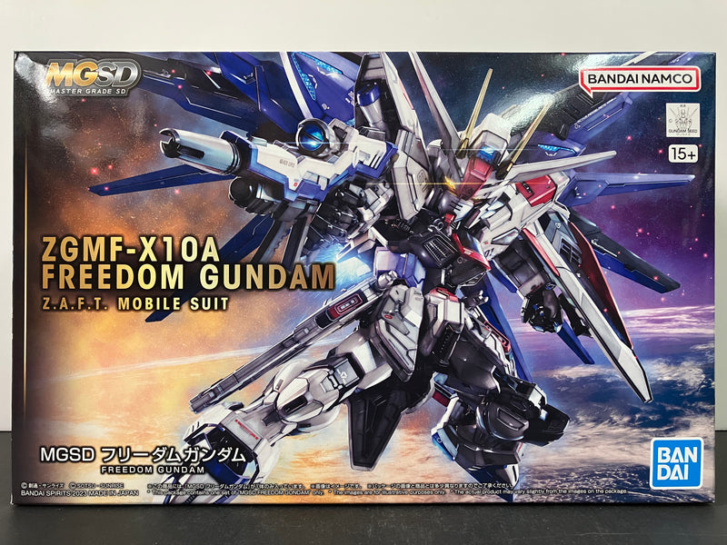 MGSD ZGMF-X10A Freedom Gundam Z.A.F.T. Mobile Suit [自由高達]