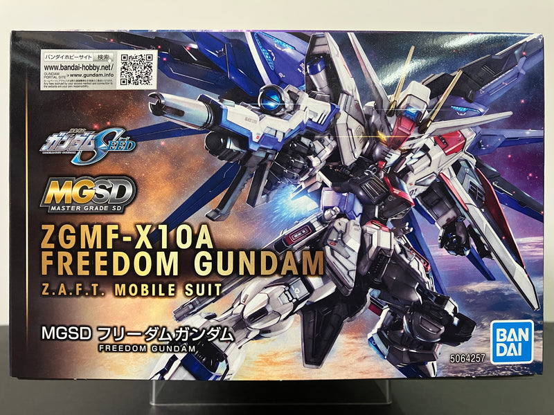 MGSD ZGMF-X10A Freedom Gundam Z.A.F.T. Mobile Suit [自由高達]