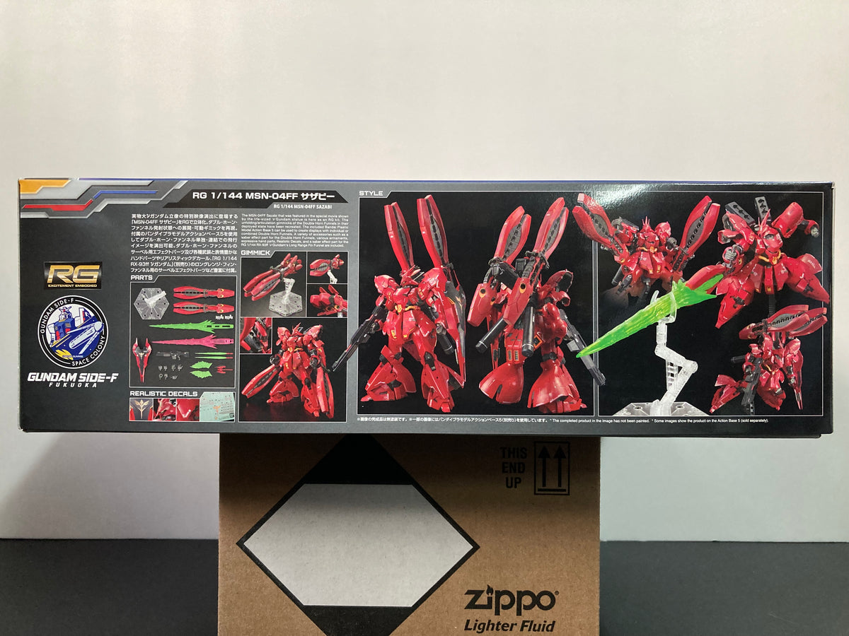 RG 1/144 MSN-04FF Sazabi