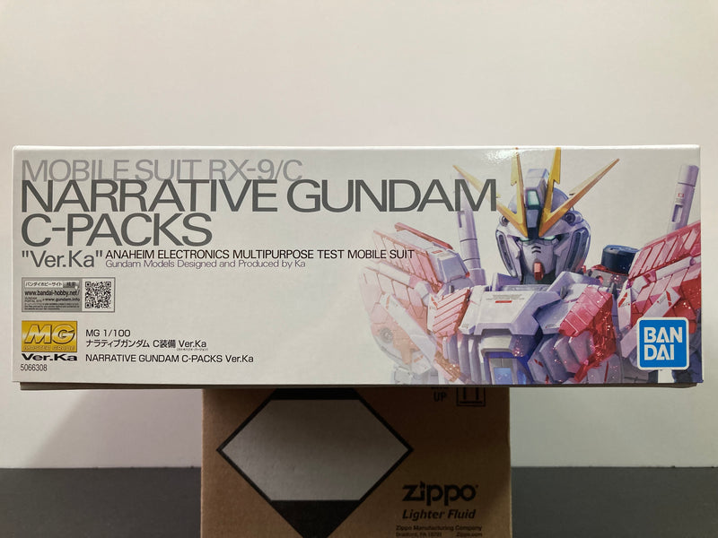 MG 1/100 Mobile Suit RX-9/C Narrative Gundam C-Packs Anaheim Electronics Multipurpose Test Mobile Suit Version Ka