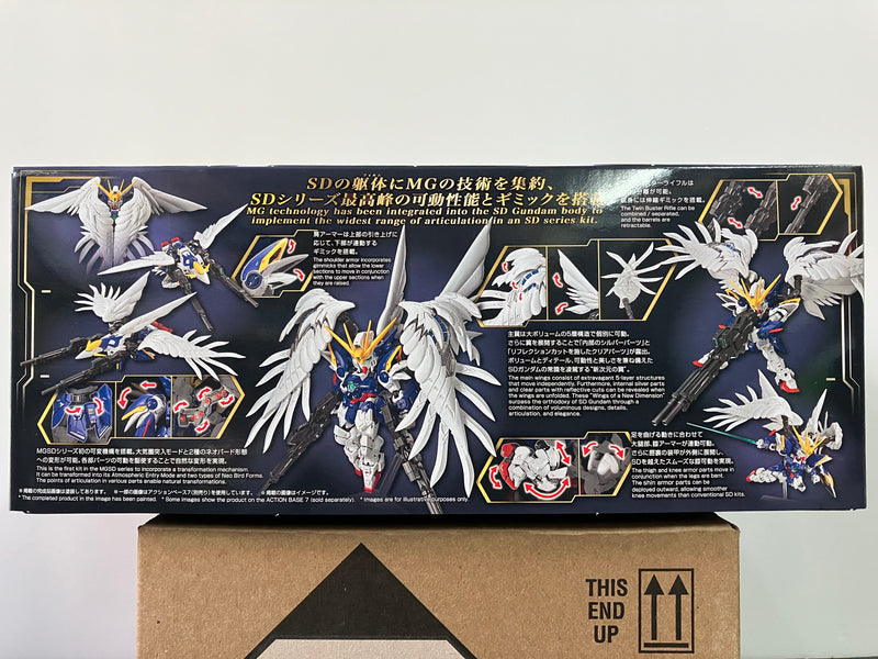 MGSD XXXG-00W0 Wing Gundam Zero EW Colonies Liberation Organization Mobile Suit