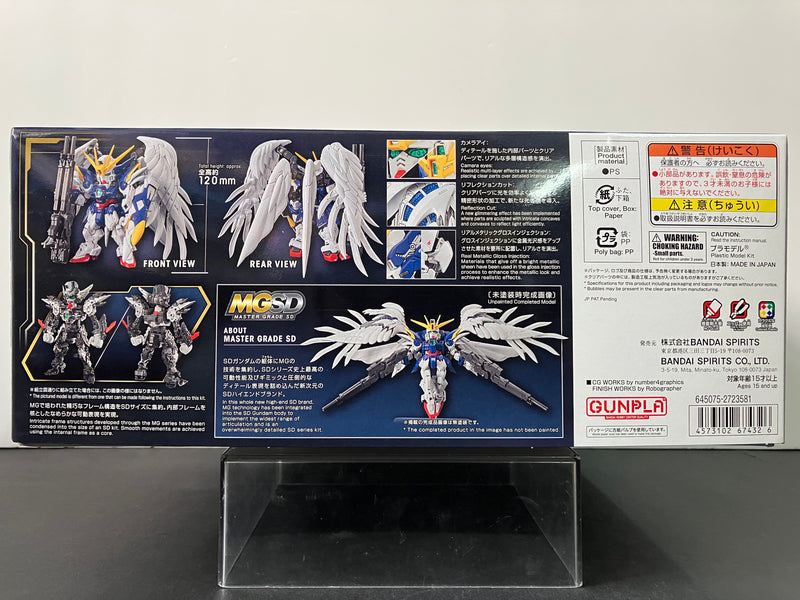 MGSD XXXG-00W0 Wing Gundam Zero EW Colonies Liberation Organization Mobile Suit [飛翼高達零式 EW]