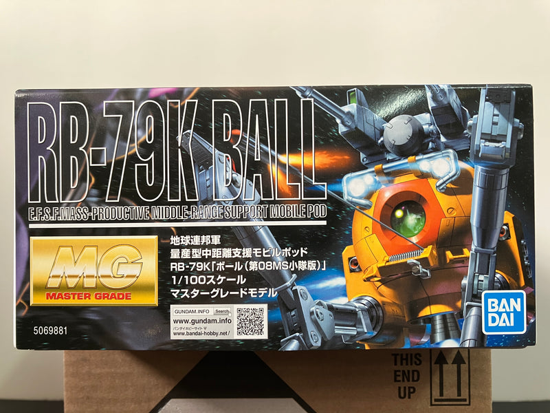 MG 1/100 RB-79K Ball E.F.S.F. Mass-Productive Middle-Range Support Mobile Pod [鐵球K型 ~ 第08MS小隊版]