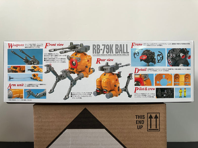 MG 1/100 RB-79K Ball E.F.S.F. Mass-Productive Middle-Range Support Mobile Pod [鐵球K型 ~ 第08MS小隊版]