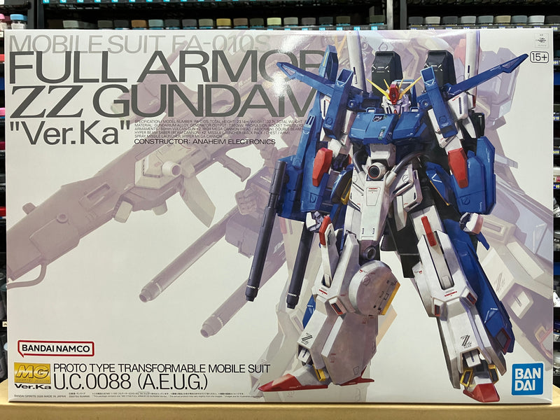 Gundam MG 1/100 Full Armor ZZ – Maquette Occasion, à Monter Ou Exposer