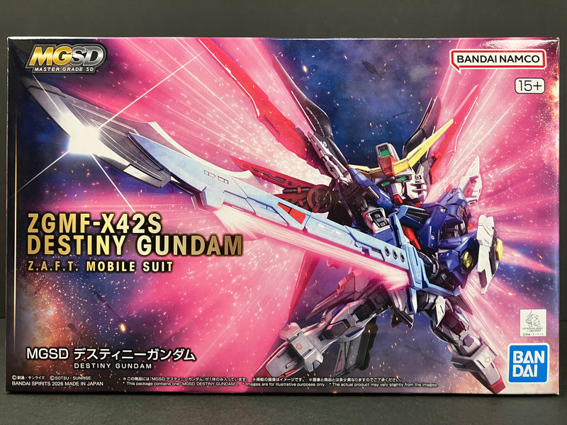 MGSD ZGMF-X42S Destiny Gundam Z.A.F.T. Mobile Suit [命運高達