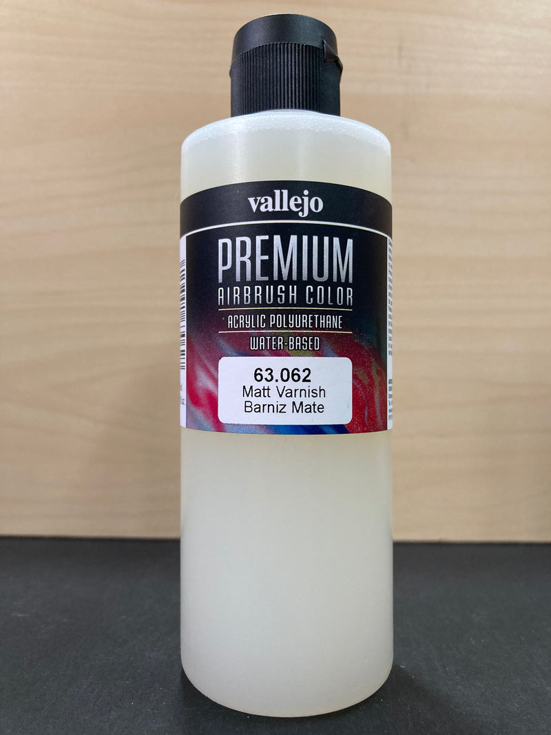 Premium Airbrush Color - Varnish 水性高階色彩專用透明保護漆 [防刮/抗衝擊及磨損/耐高溫] 200 ml