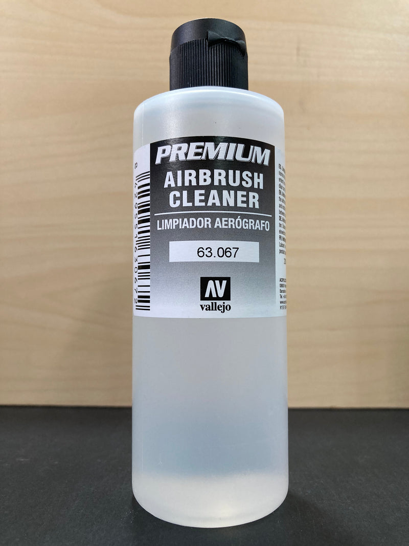 Premium Airbrush Cleaner - 水性高階色彩專用噴筆清潔劑 洗筆水 60 & 200 ml