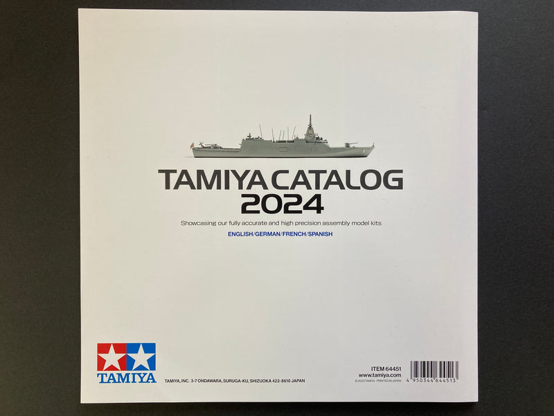 Year 2024 Tamiya Catalog (Scale Models) - International 4 Languages Version