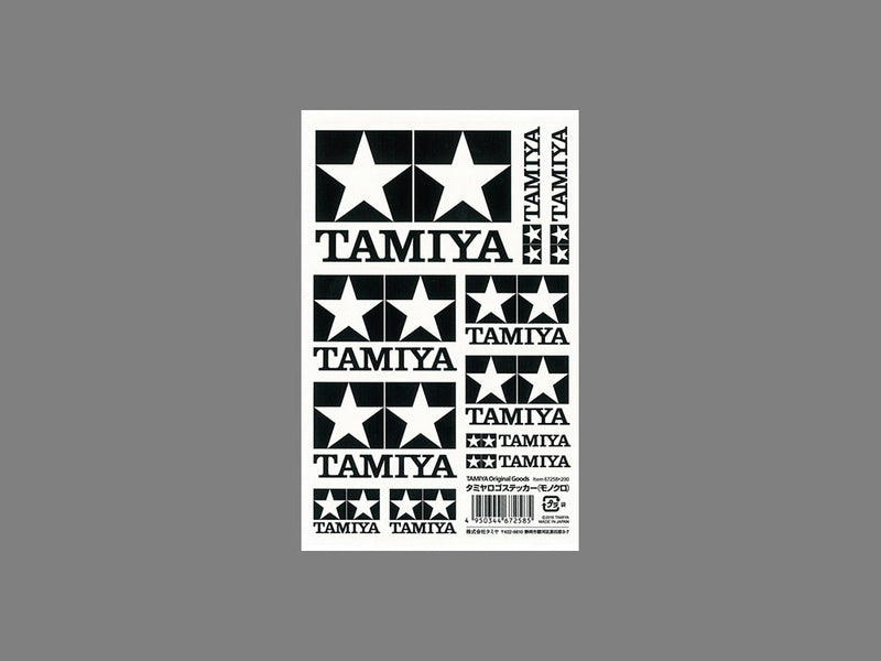 Tamiya Logo Stickers (Monochrome) [67258]