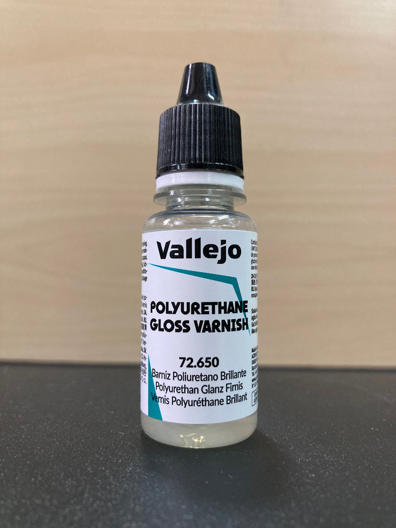 Polyurethane Varnish - 水性聚氨酯透明保護漆 [防刮/抗UV] 18 ml