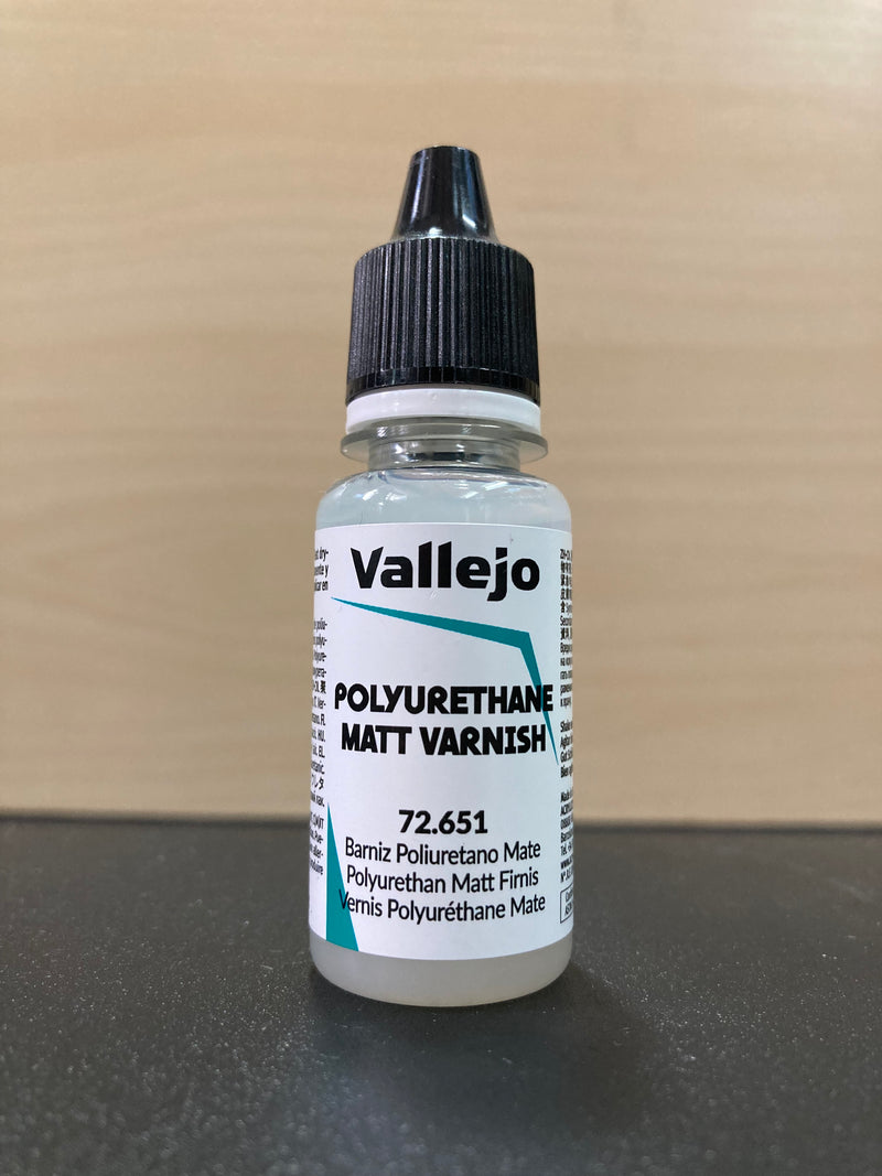 Polyurethane Varnish - 水性聚氨酯透明保護漆 [防刮/抗UV] 18 ml